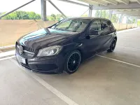 Gebraucht Mercedes A200 AMG line 156 PS (114 kW) 2014 Violet Kleinwagen