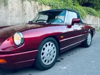 Gebraucht Alfa Romeo Spider 163 PS (119 kW) 1990 Rot Cabrio