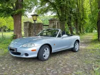 Gebraucht Mazda MX5 110 PS (80 kW) 2001 Silber Cabrio