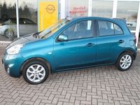 Gebraucht Nissan Micra Acenta 80 PS (58 kW) 2016 Blau Kleinwagen