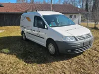Second-hand VW Caddy 101 CP (74 kW) 2008 Alb Monovolum