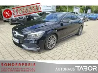 Gebraucht Mercedes CLA180 AMG line 122 PS (89 kW) 2017 Nachtschwarz Limousine