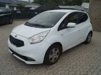 Gebraucht Kia Venga Attract 90 PS (66 kW) 2018 Weiß Kleinwagen