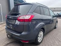 Gebraucht Ford Grand C-Max Titanium 140 PS (102 kW) 2012 Blau Van / Kleinbus