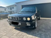 Gebraucht BMW 320 Cabriolet Sport Line 129 PS (94 kW) 1990 Schwarz Cabrio