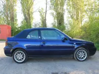 Używany VW Golf Highline 116 KM (85 kW) 2001 Niebieski Kabriolet