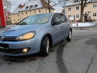 Gebraucht VW Golf VI Style 86 PS (63 kW) 2011 Blau Kleinwagen