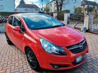 Gebraucht Opel Corsa 59 PS (43 kW) 2010 Rot Kleinwagen