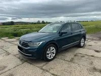 Gebraucht VW Tiguan Active 131 PS (96 kW) 2021 Blau SUV