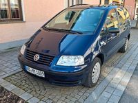 Gebraucht VW Sharan 125 PS (91 kW) 2002 Blau Van / Kleinbus