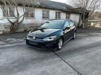 Gebraucht VW Golf VII R-line 150 PS (110 kW) 2017 Schwarz Kombi