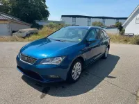 Gebraucht Seat Leon ST Style 110 PS (80 kW) 2016 Blau Kombi