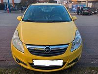Gebraucht Opel Corsa 101 PS (74 kW) 2010 Gelb Kleinwagen