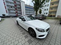 Gebraucht Mercedes C200 AMG line 184 PS (135 kW) 2016 Weiß Coupé