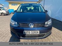 Gebraucht VW Sharan Cup 177 PS (130 kW) 2014 Blau Van / Kleinbus