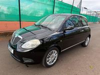 Gebraucht Lancia Ypsilon 77 PS (56 kW) 2007 Schwarz Kleinwagen