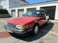 Gebraucht Saab 900 Cabriolet 160 PS (117 kW) 1988 Rot Cabrio