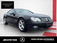 Gebraucht Mercedes SL350 272 PS (200 kW) 2007 Metalliclack obsidianschwarz Cabrio