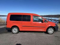 Gebraucht VW Caddy Maxi Trendline 102 PS (75 kW) 2014 Orange Van / Kleinbus