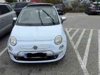 Gebraucht Fiat 500 Pop 71 PS (52 kW) 2009 Weiß Kleinwagen