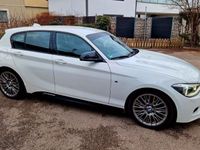 gebraucht BMW 116 i M Performance Weiss 150k KM Steuerkette/Turbo NEU