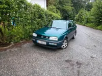 Gebraucht VW Golf III 90 PS (66 kW) 1998 Grün Kombi