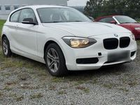 Gebraucht BMW 116 116 PS (85 kW) 2014 Weiß Kleinwagen