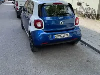 Usata Smart ForFour Prime 90 CV (66 kW) 2017 Blu Utilitaria