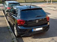 Gebraucht VW Polo 95 PS (69 kW) 2018 Schwarz Kleinwagen