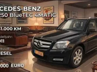 Gebraucht Mercedes GLK250 204 PS (150 kW) 2011 Schwarz SUV
