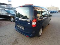 Gebraucht Ford Tourneo Courier Trend 101 PS (74 kW) 2015 Blau Van / Kleinbus
