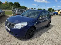 Gebraucht Dacia Sandero Basis 75 PS (55 kW) 2009 Blau Kleinwagen