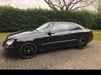 Gebraucht Mercedes CLK200 184 PS (135 kW) 2008 Schwarz Coupé
