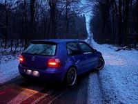 Gebraucht VW Golf Cabriolet Comfortline 101 PS (74 kW) 1999 Blau Cabrio