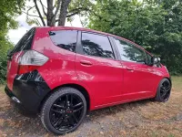 Gebraucht Honda Jazz 99 PS (72 kW) 2010 Rot Kleinwagen