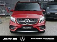 Gebraucht Mercedes V300 Avantgarde Edition 239 PS (175 kW) 2020 Rot hyazinthrot metallic Van / Kleinbus