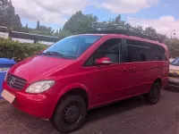 Gebraucht Mercedes Viano 150 PS (110 kW) 2006 Rot Van / Kleinbus