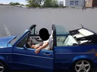 Gebraucht VW Golf Cabriolet 95 PS (69 kW) 1986 Blau Cabrio