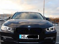Gebraucht BMW 320 Luxury Line 184 PS (135 kW) 2014 Schwarz Kombi