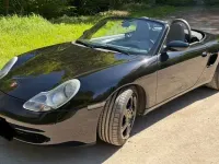 Gebraucht Porsche Boxster 220 PS (161 kW) 2000 Schwarz Cabrio