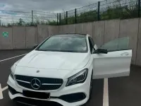 Gebraucht Mercedes CLA220 AMG line 2017 Weiß Coupé