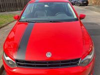 Gebraucht VW Polo Trendline 60 PS (44 kW) 2010 Rot Kleinwagen