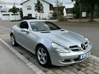 Gebraucht Mercedes SLK350 272 PS (200 kW) 2005 Silber Cabrio