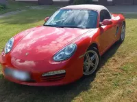 Gebraucht Porsche Boxster 256 PS (188 kW) 2009 Rot Cabrio
