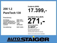 gebraucht Peugeot 208 1.2 PureTech 130 Allure FLA LM KAM KeyLess