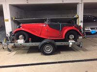 Gebraucht MG TD 75 PS (55 kW) 1952 Rot Cabrio