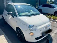 Gebraucht Fiat 500 69 PS (50 kW) 2009 Weiß Cabrio