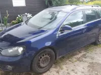 Gebraucht VW Golf VI Comfortline 140 PS (102 kW) 2010 Blau Kombi