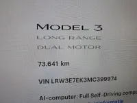 Gebraucht Tesla Model 3 Long Range AWD 258 kW (351 PS) 2021 Weiß Limousine