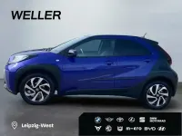 Gebraucht Toyota Aygo 72 PS (52 kW) 2023 Juniper blue / dach black mica (blau) Kleinwagen